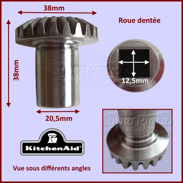Moyeu de vitesse 23 dents Kitchenaid 9705130