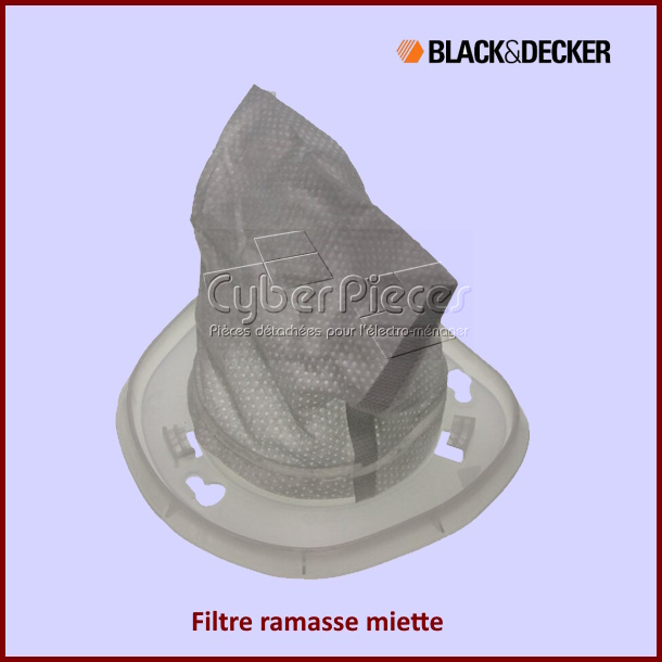 Filtre ramasse miette BLACK&DECKER 58822400 - PiÃÂÃÂ¨ces aspirateur
