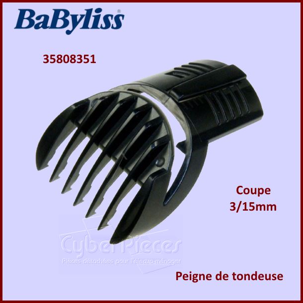 Peigne de tondeuse 3-15mm Babyliss 35808351 - Pièces hygiène