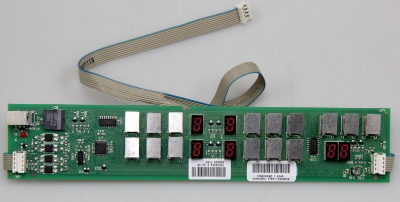 CARTE CLAVIER Groupe BRANDT 72X7526 - PiÃ¨ces table de cuisson
