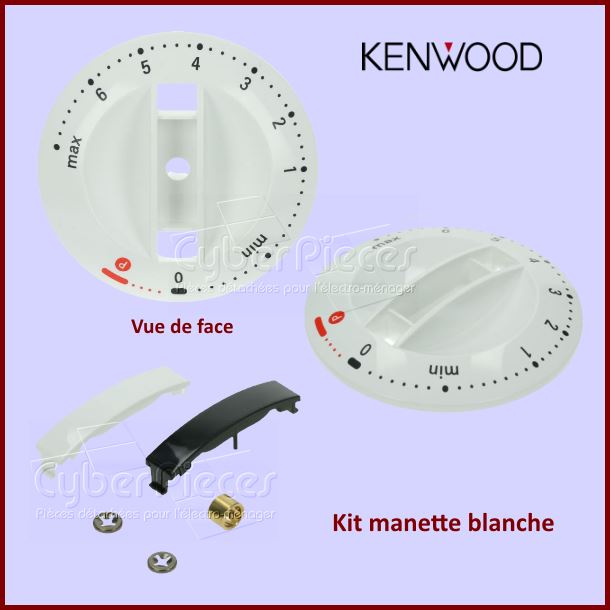 Bouton de contrôle sans pulse Kenwood KW651445 - Pièces robots ména...