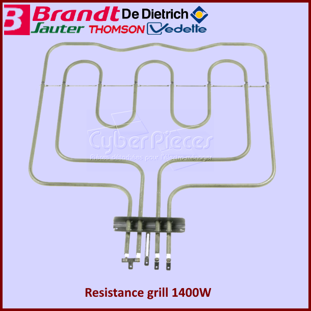 Resistance voute 1400W Brandt AS6018775