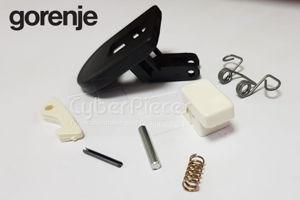 Kit poignée noire de hublot Gorenje