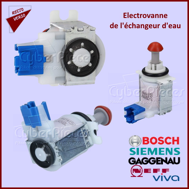 Electrovanne de l'échangeur d'eau Bosch 11033896