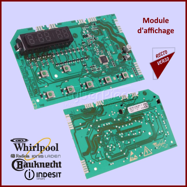 Carte electronique Whirlpool 480111100215