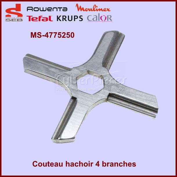 Couteau 4 branches Moulinex MS-4775250 - Pièces robots ménagers