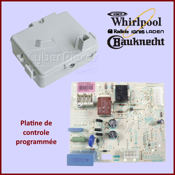 Platine de controle Whirlpool 481223678548 - PiÃ¨ces rÃ©frigÃ©rateur &...