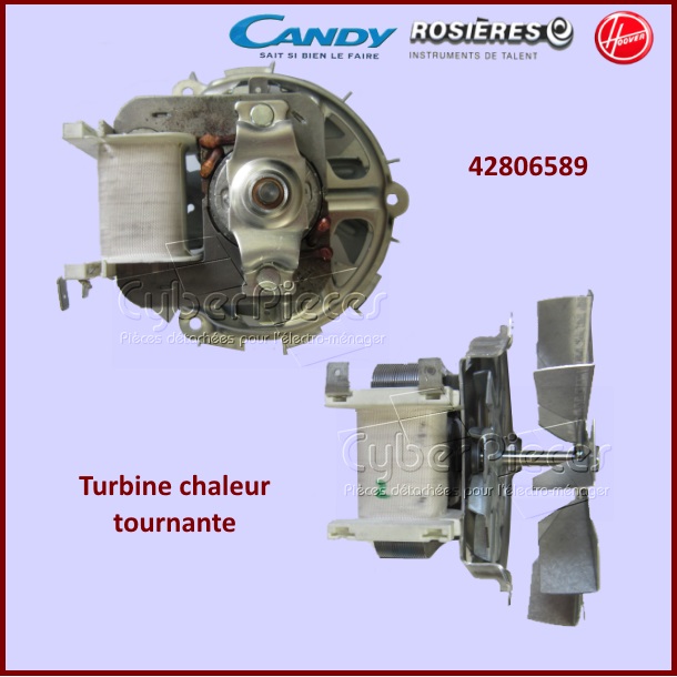 Turbine chaleur tournante Candy 42806589 - Pièces four