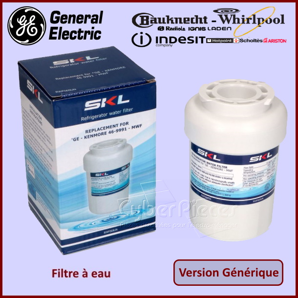 Filtre à eau G.E. WR02X11020 - Pièces réfrigérateur & congélateur