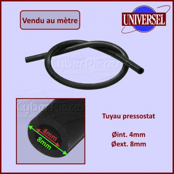 Tuyau Pressostat au mètre Ø4mm - Pièces lave-vaisselle