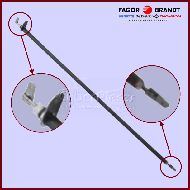 Résistance Quartz AS6004629 115V - Pièces four