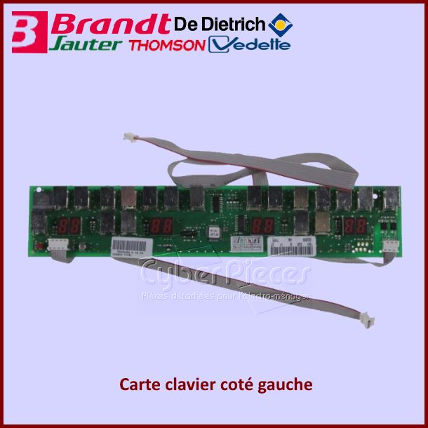 Carte électronique De Commande Coté Gauche Brandt 72X8064 - Pièces ...