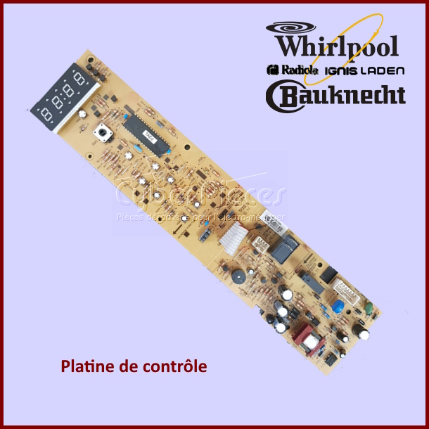 Carte électronique Whirlpool 482000032533