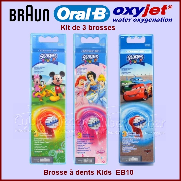 Brosse à dents Stage Power - EB10 - 64706725 - Pièces hygiène