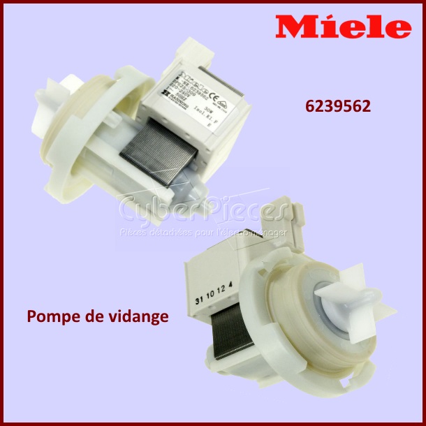 Pompe de vidange 30w DPS25-309 Miele 6239562 -  Pièces machine à laver