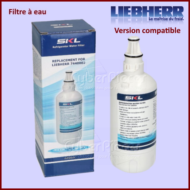 Filtre à eau réfrigérateur US Liebherr 7440002