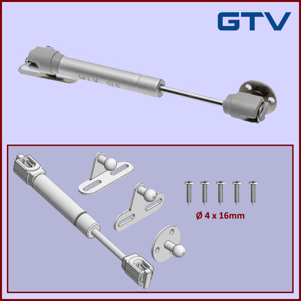 Vérin à gaz court 60N