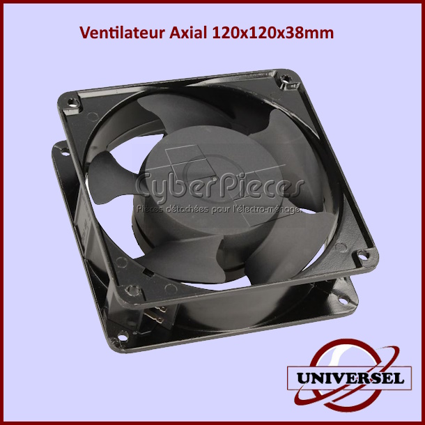 Ventilateur Axial compact 120x120x38mm - 17W