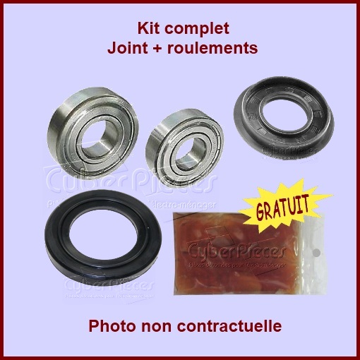 Kit 2 Roulements + 2 Joints de palier Sidepar 03010544 -  Pièces ma...