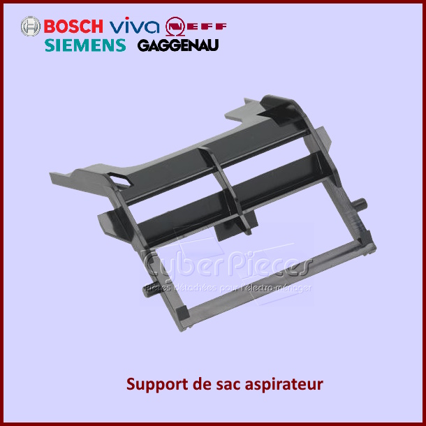 Support cadre de sac aspirateur BOSCH 00265421