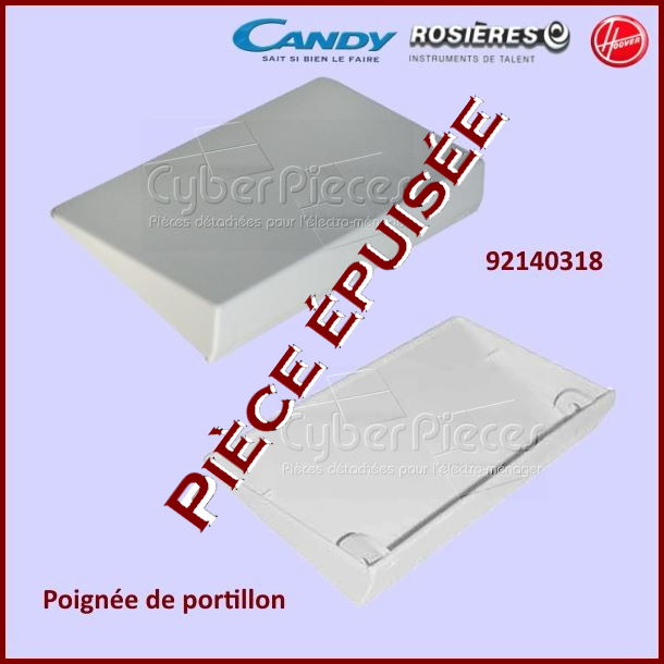 Poignée de portillon freezer Candy 92140318 - Pièces réfrigérateur ...