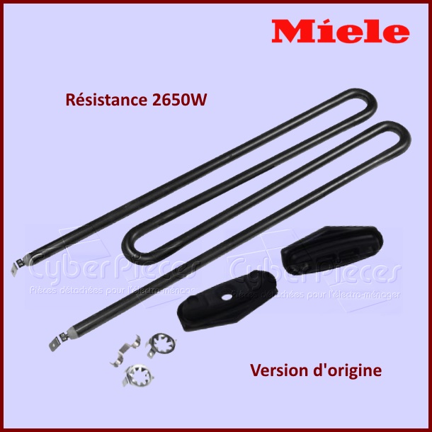 Thermoplongeur 2650W Miele 3051039 origine constructeur -  Pièces m...