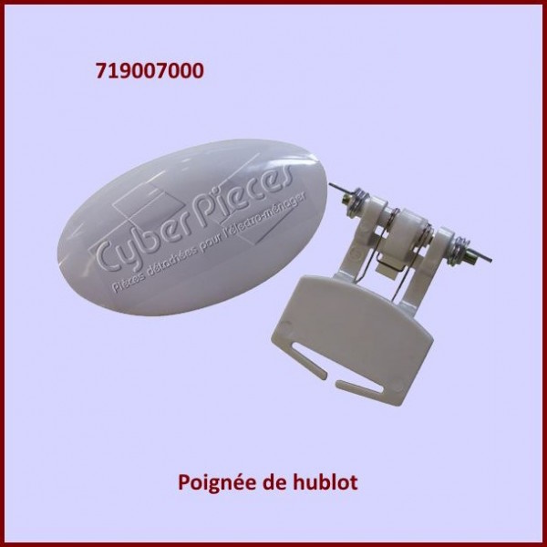 Poignée de hublot Domeos 719007000 -  Pièces machine à laver