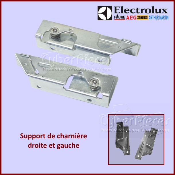 Supports charnières droite et gauche 53188927767 - Pièces four