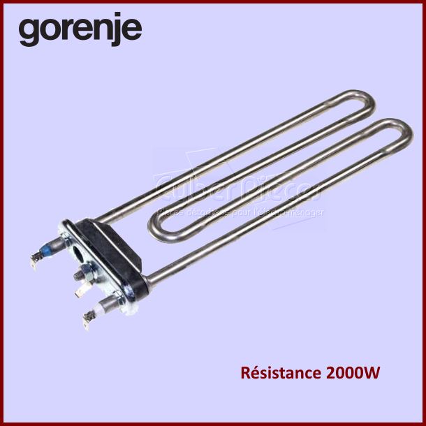 Resistance 2000W - 230V Gorenje 181701 -  Pièces machine à laver