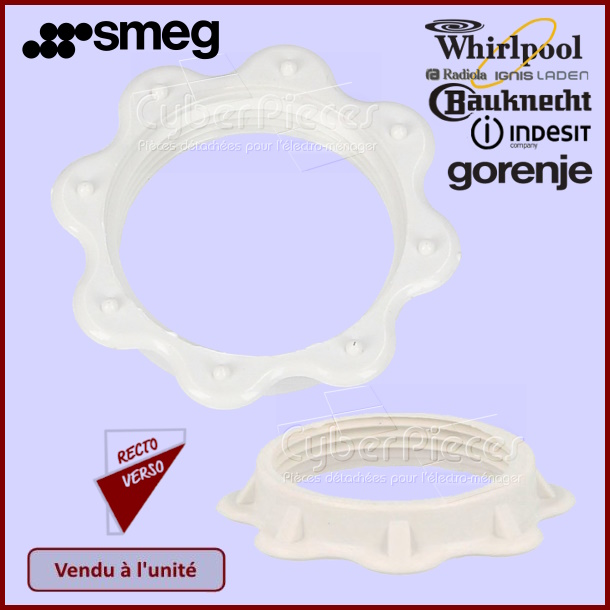 Ecrou arrivé d'eau du bras supérieur Smeg 763890414