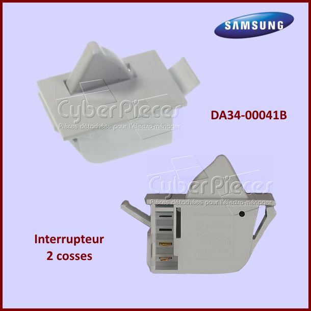 Interrupteur 2 cosses Samsung DA34-00041B - PiÃÂ¨ces rÃÂ©frigÃÂ©rateur & ...