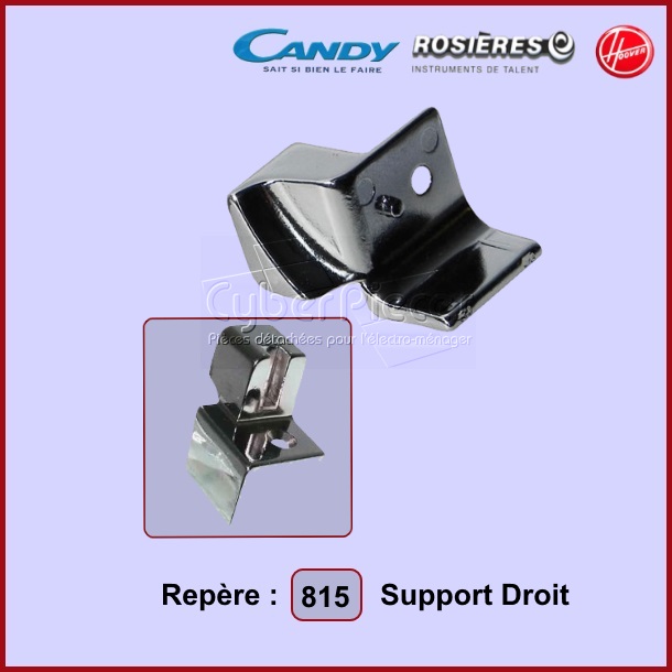 Charnière Droite de couvercle Candy 92735000