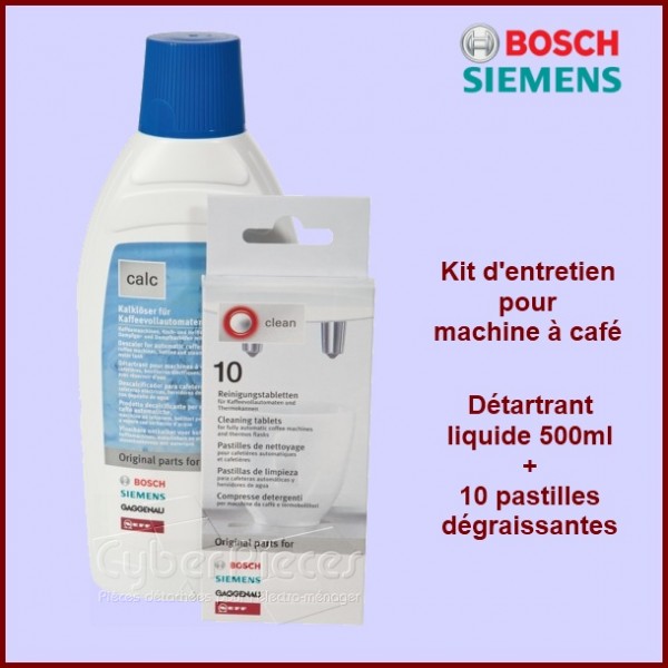 Kit de nettoyage cafetière 00311813