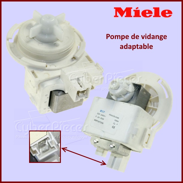 Pompe de vidange 30w Miele