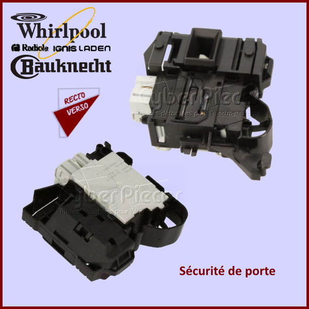 Sécurité de porte Whirlpool 481010885440