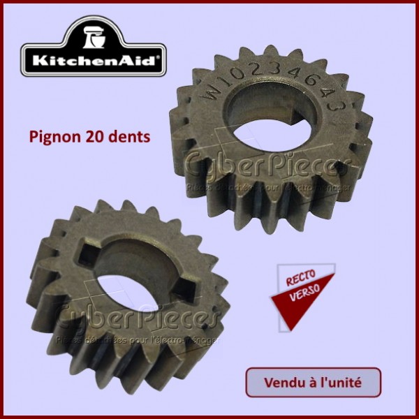Pignon 20 dents Kitchenaid W10234643