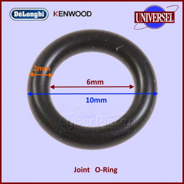 Joint O Ring 10x6x2 de la vanne mécanique