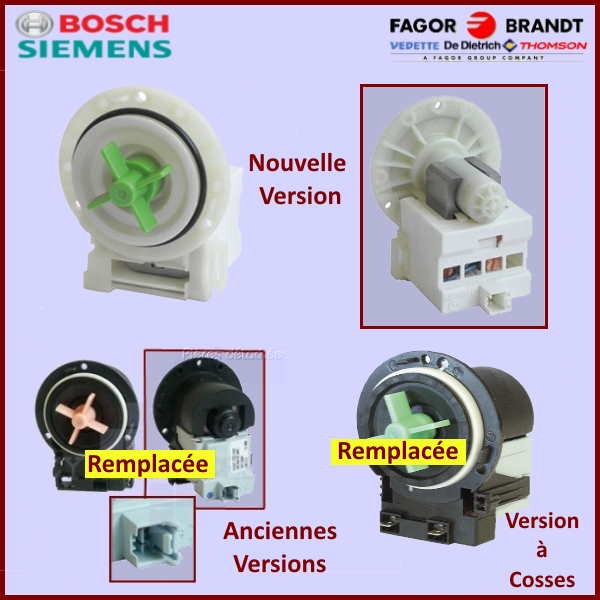 Pompe de vidange MALICE avec Adaptateur AS6005275