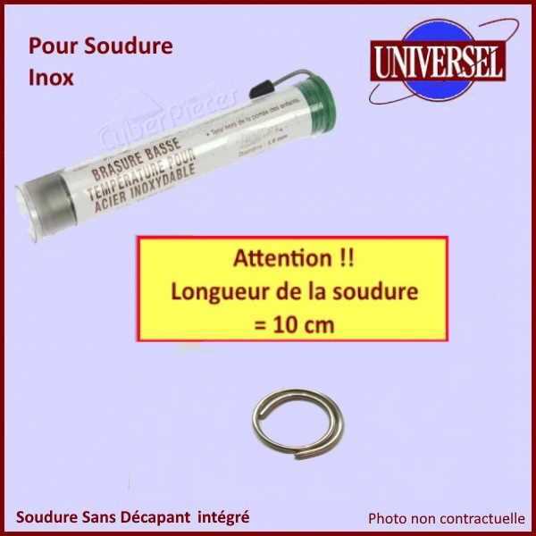 Soudure alliage pour cuves Inox (10cm) XG-281